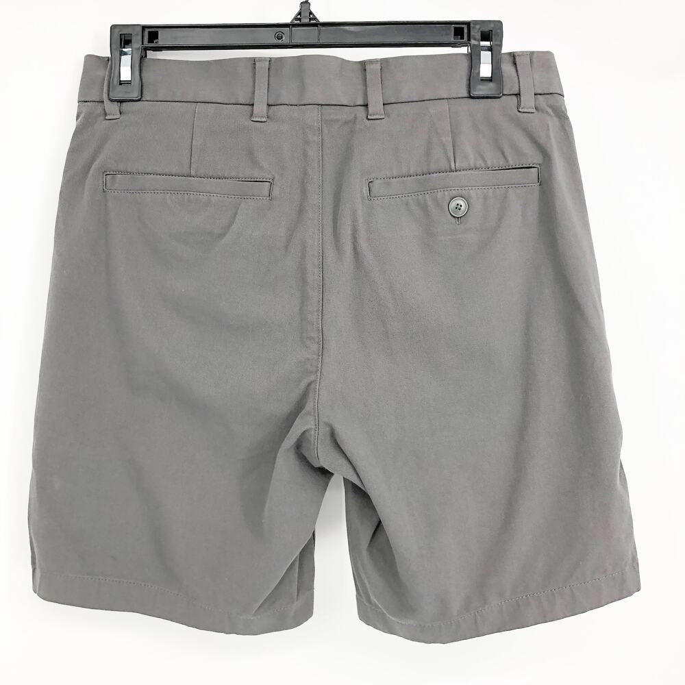 Everlane Mens Chino Shorts 29 Grey Casual Slash Pockets Zip Fly NWOT - Picture 2 of 5